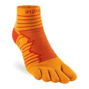 Injinji Men's Ultra Run Mini-Crew Desert Orange