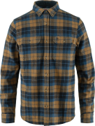 Fjällräven Men's Singi Heavy Flannel Shirt Dark Navy/Buckwheat Brown