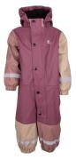 Lindberg Kids' Fagerhult Rain Baby Overall Fleece Pink/Rose