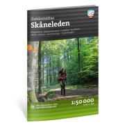 Calazo förlag Outdooratlas Skåneleden (Danska) Nocolour