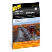 Calazo förlag Kaldoaivi Sevettijärvi Nuorgam 1:25.000/1:100.000 NoColo...