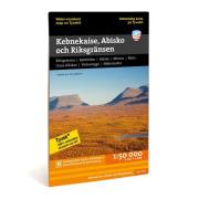 Calazo förlag Kebnekaise, Abisko & Riksgränsen 1:50.000 NoColour