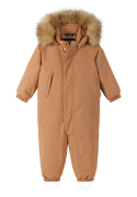 Reima Kids' Gotland Reimatec Winter Overall Peanut Brown