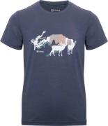 Urberg Juniors' Printed Tree Tee Blue Nights