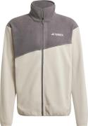 Adidas Men's Terrex Multi Full-Zip Fleece Jacka Wonder Beige/CharCoal