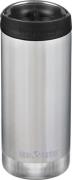 Klean Kanteen TKWide 355ml (Café Cap) Brushed Stainless