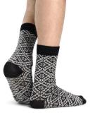 Dale of Norway Bjorøy Sock Black/Offwhite