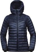 Bergans Women's Rabot Light Down Jacket Hood Navy Blue