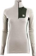 Aclima Women's Lars Monsen Femunden Polo Beige Melange/Olive Night/Fem...