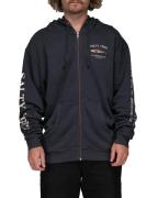 Salty Crew Men's Bruce Vintage Zip Fleece Pigment Black