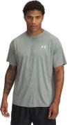 Under Armour Men's UA Tech Textured Short Sleeve Silica Green