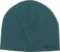 Bergans Allround Thin Merino Beanie Malachite Green