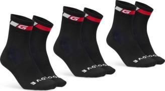 Gripgrab Classic Regular Cut Sock 3PACK Black