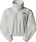 The North Face Women's 100 Glacier Half Zip Fleece White Dune