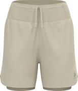 Odlo Women's Odlo X-Alp Trail 5 Inch 2-In-1 Short Agate Gray - Vetiver