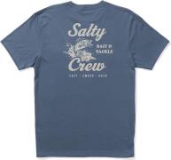 Salty Crew Men's Bait & Tackle Vintage Short Sleeve Tee Slate