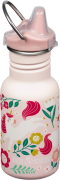 Klean Kanteen Kids' Classic Narrow 355ml (W/ Kid Sippy) Leaping Unicor...