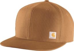 Carhartt Men's Firm Duck Flat Brim Cap Carhartt® Brown
