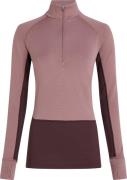 Icebreaker Women's Merino 260 ZoneKnit Long Sleeve Half Zip Java/Summi...
