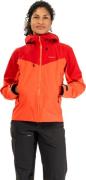 Bergans Women's Rabot Alpine 3L Shell Jacket Peachy Red/red