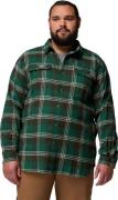 Columbia Men's Flare Gun Stretch Flannel Rain Forest Trails Edge Plaid