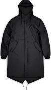 Rains Unisex Fishtail Parka Black