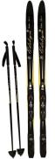 Edsbyn Kids' Edsbyn Extra Ski Set Black/Yellow