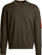 Parajumpers Men's Basic Braw Crewneck Sweater Deep Moss