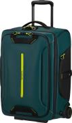 Samsonite Ecodiver Duffle with wheels 55cm backpack Dark Teal/Lime