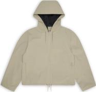 Rains Women's Suva Hardshell Short String Jacket W3 Beige