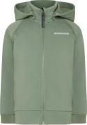 Didriksons Kids' Siljan Full Zip Light Moss