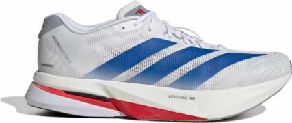 Adidas Men's Adizero Boston 13 Cloud White / Team Royal Blue / Halo Si...