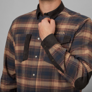 Härkila Men's Aivak Long Sleeve Shirt Burgundy