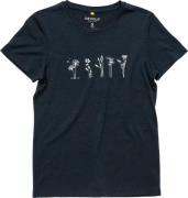Devold Women's Classic Flowers Tee Ink