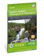 Calazo förlag Kainuu: Vuokatti, Hiidenportti & Tiilikkajärvi 1:25 000 ...
