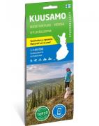Calazo förlag Kuusamo 1:100 000 Topographic map