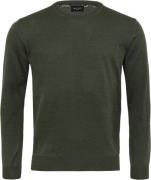 Sand Merino Iq Mand Grøn Sweaters Str L Merino - hos Magasin