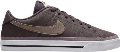 Nike Court Legacy Sneakers Kvinde Brun Sneakers Str 40 - Læder hos Mag...