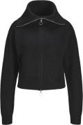 JJXX Jxgilly Diverse Cardigan Knit LN Kvinde Black//moonbeam Neck Pipi...