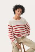 Part Two Sayapw PU Kvinde Salsa Stripe Sweaters Regular Fit Str L - ho...