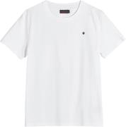 Morris Stockholm James Tee Mand White Kortærmede T-shirts Str S - hos ...