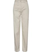 Calvin Klein High Rise Straight fit Trousers Kvinde Acf Bukser Med Sma...