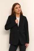 Kaffe Kasakura Blazer Kvinde Black Deep Blazere Tight Fit Str 40 - hos...