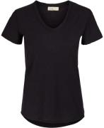 Levete room ANY 2 Kvinde Black Kortærmede T-shirts Str L - Bomuld hos ...