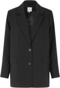 Second Female Evie Classic Blazer Kvinde Black Blazere Str L - hos Mag...