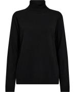 United Colors of Benetton Turtle Neck S Kvinde Sort Sweaters Str L - h...