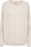 soyaconcept Scbiara 1 Kvinde 91620 Cream Melange Sweaters Str L - hos ...