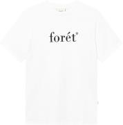 Forét Amber Tshirt Mand White/black Kortærmede T-shirts Str M - Bomuld...