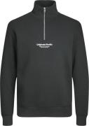 Jack & Jones Jorvesterbro Sweat Quarter ZIP HN N Mand Forest River Swe...