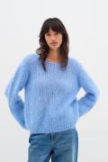 InWear Jetraiw Pullover Kvinde Crispy Blue Sweaters Str S/M - hos Maga...